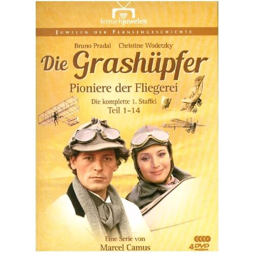 AL!VE AG Die Grashüpfer - Pioniere Der Fliegerei - Staffel 1 (Folgen 1-14) (4 Dvds)