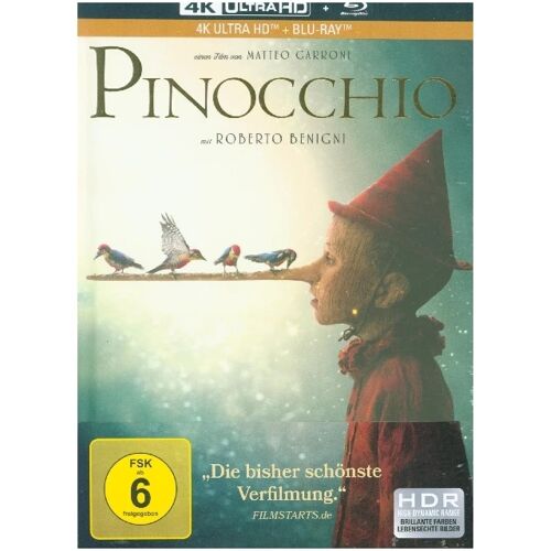 Alive Pinocchio 4k 1 Uhd-Blu-Ray + 1 Blu-Ray