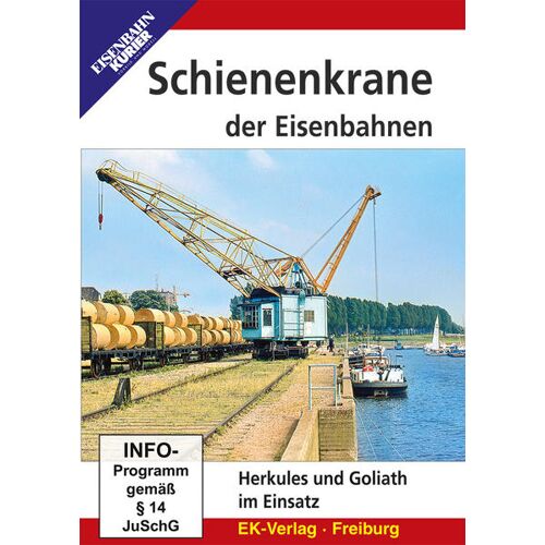 Ek-Verlag Eisenbahnkurier Die Schienenkrane Der Eisenbahnen