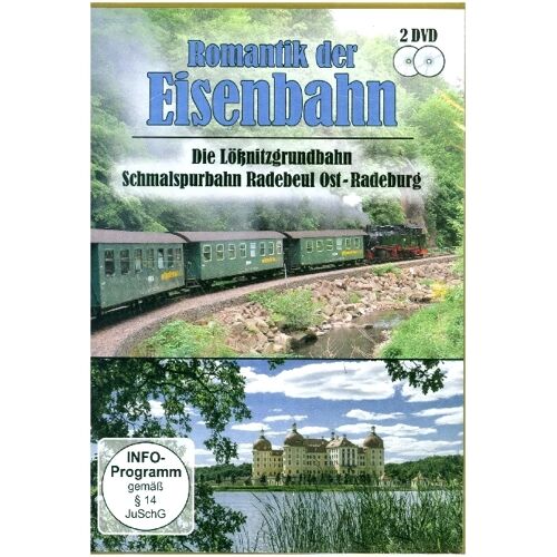 Alpha Romantik Der Eisenbahn - Die Lößnitzgrundbahn Schmalspurbahn Radebeul Ost - Radeburg 2 Dvd