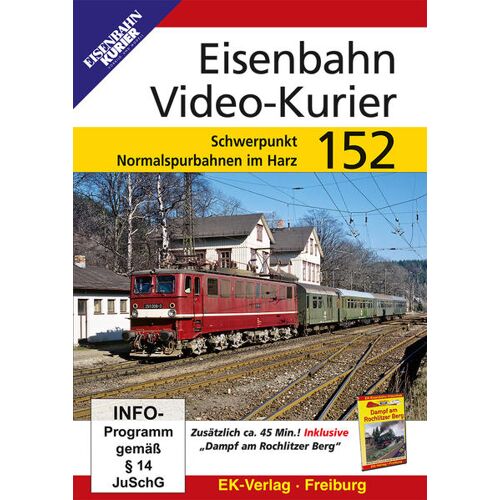 EK-Verlag Eisenbahn Video-Kurier. Tl.152 Dvd-Video