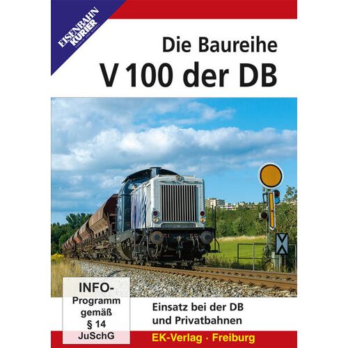 Ek-Verlag Eisenbahnkurier Die Baureihe V 100 Der Db - Gestern & Heute