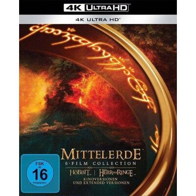 Warner Bros Entertainment Mittelerde 6-Film Collection - 4k Uhd Warner Bros Entertainment Mittelerde 6-Film Collection - 4k Uhd