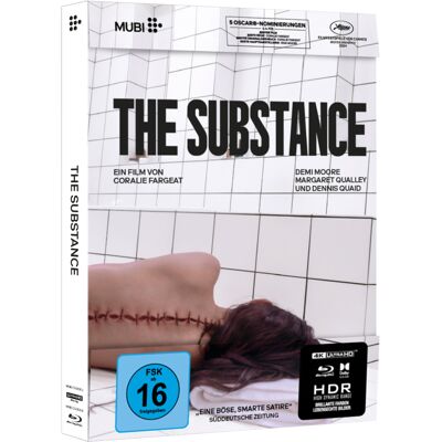 AL!VE AG The Substance (2-Disc Limited Collector'S Edition Im Mediabook) (4k Ultra Hd) + (Blu-Ray) AL!VE AG The Substance (2-Disc Limited Collector'S Edition Im Mediabook) (4k Ultra Hd) + (Blu-Ray)