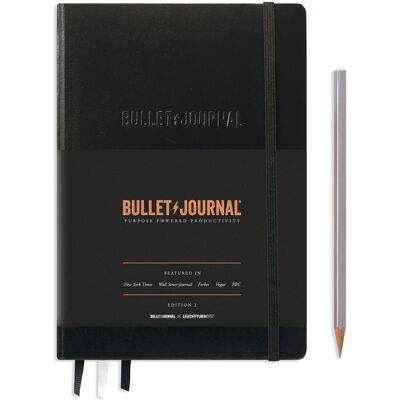 LEUCHTTURM VERLAG Schwarz Bullet Journal Edition 2 Medium (A5) Dotted LEUCHTTURM VERLAG Schwarz Bullet Journal Edition 2 Medium (A5) Dotted