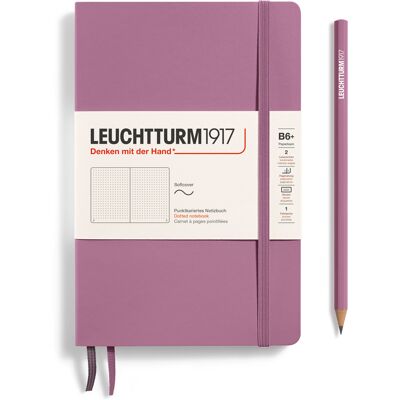 LEUCHTTURM1917 Notizbuch Paperback (B6+) Softcover 123 Nummerierte Seiten Dusty Rose Dotted LEUCHTTURM1917 Notizbuch Paperback (B6+) Softcover 123 Nummerierte Seiten Dusty Rose Dotted