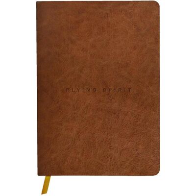 Quo Vadis Flying Spirit Notizbuch A5 Mit Fadenbindung Und Glänzendem Ledereinband Cognac 90 Blatt 90g Liniert Quo Vadis Flying Spirit Notizbuch A5 Mit Fadenbindung Und Glänzendem Ledereinband Cognac 90 Blatt 90g Liniert
