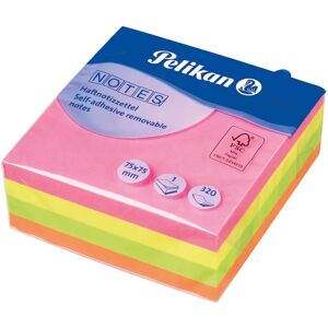 Pelikan Haftnotiz Notizhaftzettel Neonmix 75 X 75 Mm 320 Blatt