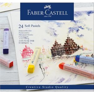 Faber-Castell Softpastellkreiden 24er Set Etui