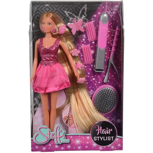 Simba Toys GmbH & Co. Simba 105733323 - Steffi Love Hair Stylist Steffi Mit Langen Haaren Puppe 29 Cm