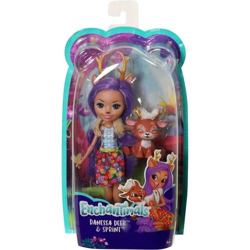 Mattel Enchantimals - Enchantimals Danessa Deer Und Sprint Puppe