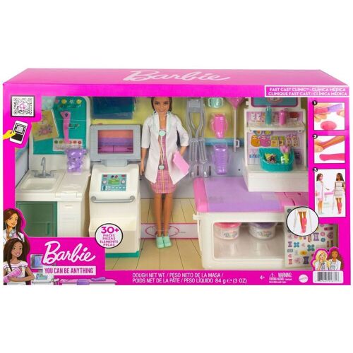 Mattel Barbie - Barbie Krankenstation Set Mit Puppe