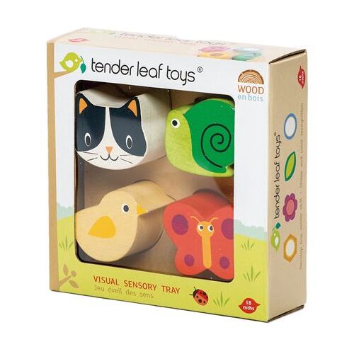 Tender Leaf Toys - Lernspiel Touch Sensorik 4 Teile