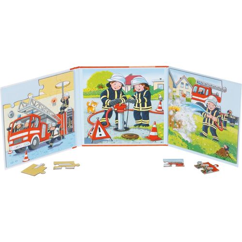 Gollnest & Kiesel KG Goki 57385 - Puzzlebuch Feuerwehr