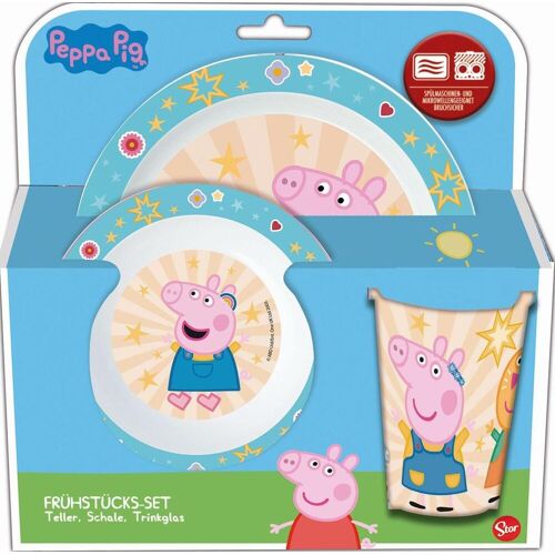 P:OS Handels GmbH Peppa Pig 3tlg. Frühstücksset