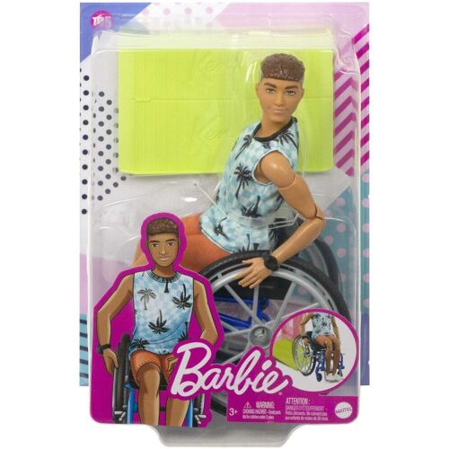 Mattel Barbie - Barbie Ken Fashionistas Puppe Im Rollstuhl