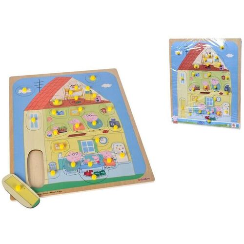 Eichhorn Peppa Pig Großes Steckpuzzle