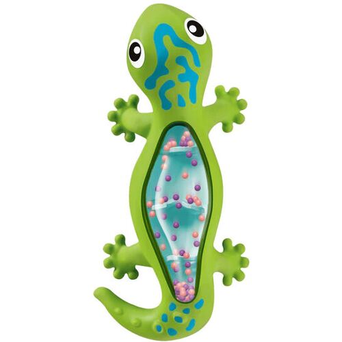 Ravensburger Spieleverlag Ravensburger 4870 Play+ Regenmacher: Gecko Musikinstrument Mini-Rassel Saugnapf-Spielzeug Badespielzeug Baby-Spielzeug Ab 0 Monate