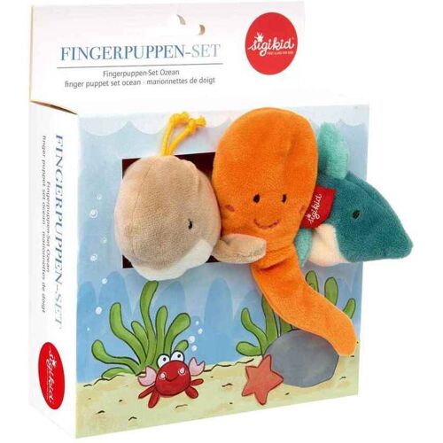 Sigikid 43010 - Fingerpuppenset Ozean