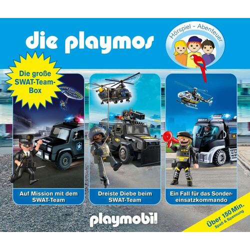 Floff Die Playmos - Das Original Playmobil Hörspiel Die Große Swat-Team-Box Folgen 68 78 85