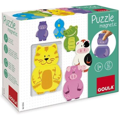 Jumbo Spiele GmbH Goula Magnetisches Holzpuzzle Tiere Jumbo Spiele GmbH Goula Magnetisches Holzpuzzle Tiere