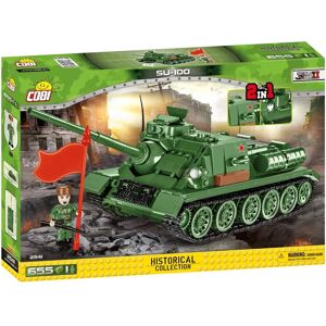 Cobi 2541 - Historical Collection Su 100 Panzer Wii 655 Klemmbausteine 1 Figur