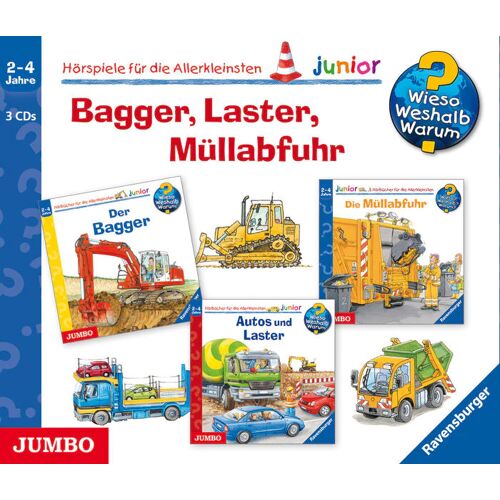 Jumbo Neue Medien + Verla Bagger Laster Müllabfuhr