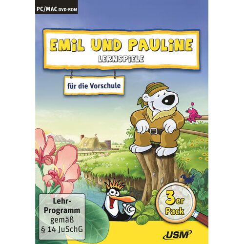 United Emil Und Pauline 3 In 1 Bundle - Lernspiele Für Die Vorschule