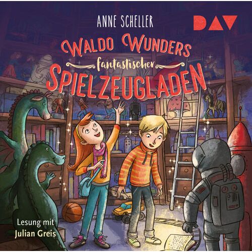 Der Audio Verlag DAV Waldo Wunders Fantastischer Spielzeugladen - Teil 1 2 Audio-Cds