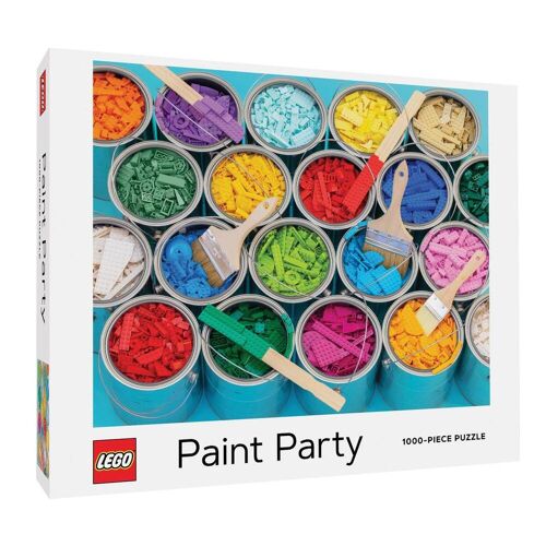 Chronicle Books Lego Paint Party Puzzle
