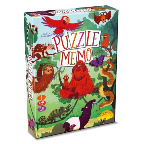 Drei Hasen Abendsonne Puzzle-Memo