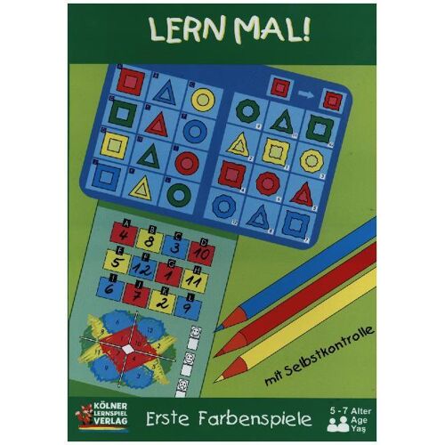 Kölner Lernspielverlag Lernmal! Erste Farbenspiele (Kinderspiel)