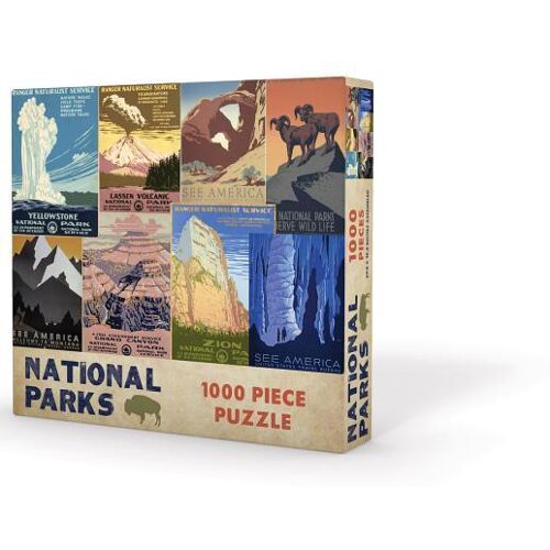 Gibbs Smith National Parks Puzzle 1000 Piece