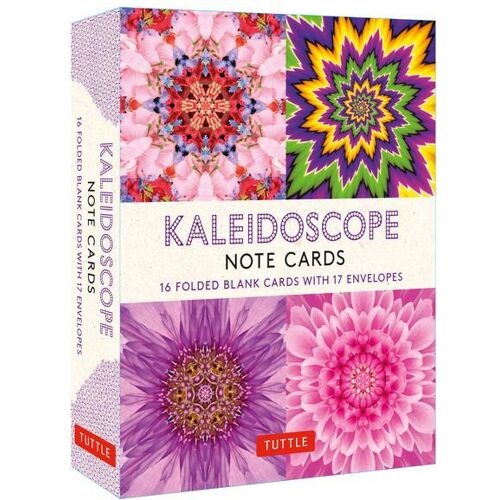 TUTTLE PUB Kaleidoscope 16 Note Cards