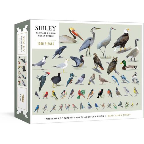 Clarkson Potter/Ten Speed Sibley Backyard Birding Puzzle: 1000-Piece Jigsaw Puzzle With Portraits Of Favorite North American Birds: Jigsaw Puzzles For Adults