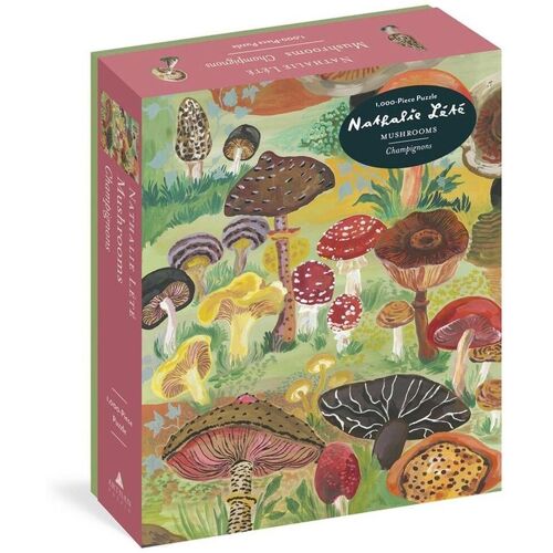 Artisan Publishers Nathalie Lété Mushrooms 1000-Piece Puzzle