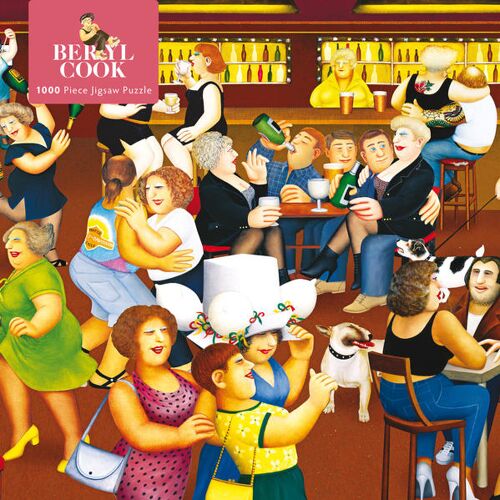 Flame Tree Publishing Adult Jigsaw Puzzle Beryl Cook: Date Night