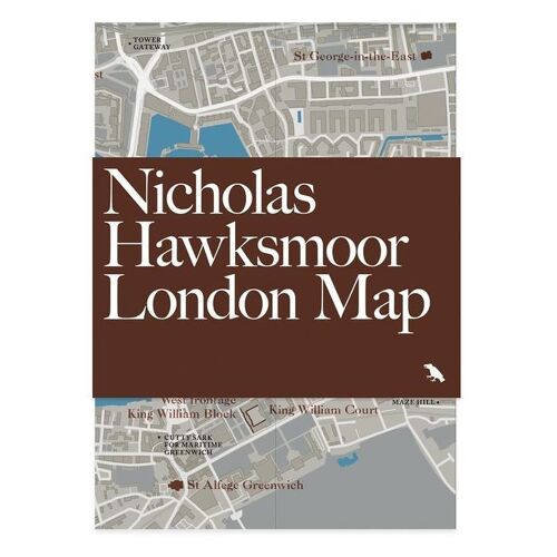 BLUE CROW MEDIA Nicholas Hawksmoor London Map