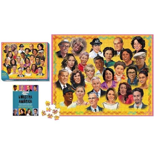 Running Press Book Publishers Nuestra América 500-Piece Puzzle