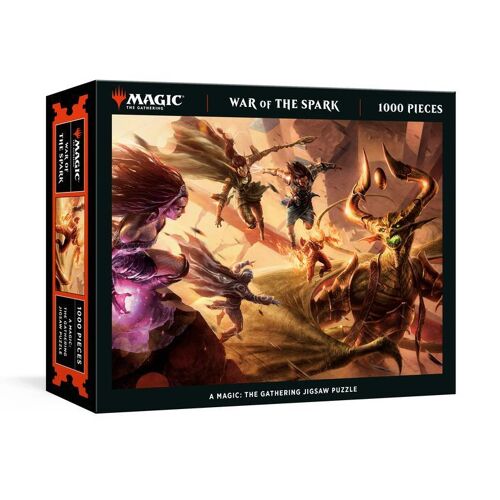 POTTER CLARKSON N Magic: The Gathering 1000-Piece Puzzle: War Of The Spark: A Magic: The Gathering Jigsaw Puzzle: Jigsaw Puzzles For Adults