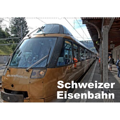 Calvendo Schweizer Eisenbahn (Wandkalender 2023 Din A2 Quer)