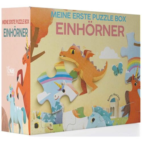 White Star Verlag Meine Erste Puzzle Box: Einhörner