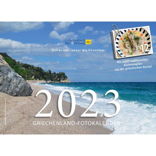 Hellasproducts - Verlag der Griechenland Zeitung Griechenland-Foto-Kalender 2023