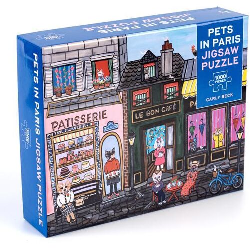 UNION SQUARE & CO Pets In Paris 1000-Piece Jigsaw Puzzle