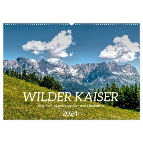 Wilder Kaiser - Skigebiet Wanderparadies Und Filmkulisse (Wandkalender 2024 Din A2 Quer) Calvendo Monatskalender