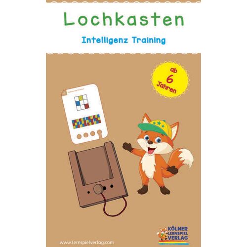 Kölner Lernspielverlag Lochkasten Box Intelligenz Training