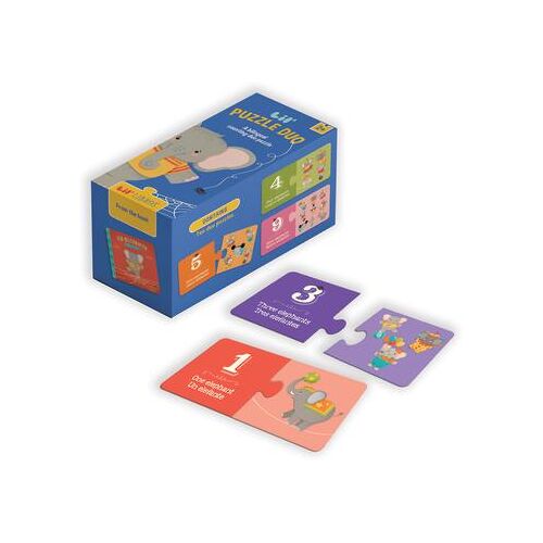 Lil' Libros Un Elefante Puzzle Duo 20 Piece