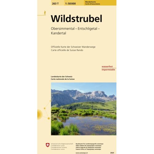 Bundesamt für Landestopog Swisstopo 1 : 50 000 Wildstrubel