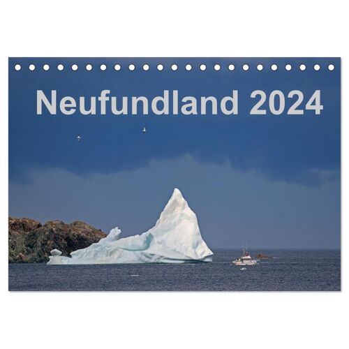 Neufundland 2024 (Tischkalender 2024 Din A5 Quer) Calvendo Monatskalender