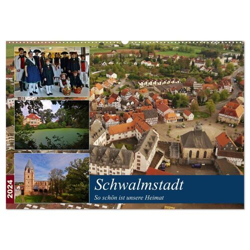 Calvendo Schwalmstadt (Wandkalender 2024 Din A2 Quer) Calvendo Monatskalender